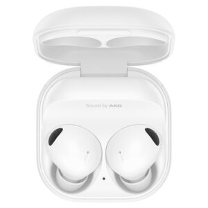SAMSUNSAMSUNG Galaxy Buds2 Pro Wireless Bluetooth Noise-Cancelling Earbuds - White - SM-R510NZWAEUA - Image 1