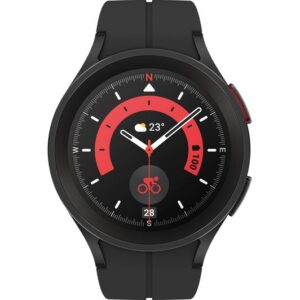 Samsung Galaxy Watch5 Pro Bluetooth 45mm, Black  - SM-R920NZKAEUA - Image 1