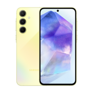 SAMSUNG Galaxy A55 5G - 256GB, Awesome Lemon - SM-A556BZYCEUB - Image 1