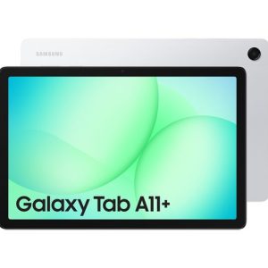 Samsung Galaxy Tab A11+ 11" 5G Tablet 128GB, Silver - SM-X236BZSREUB - Image 1
